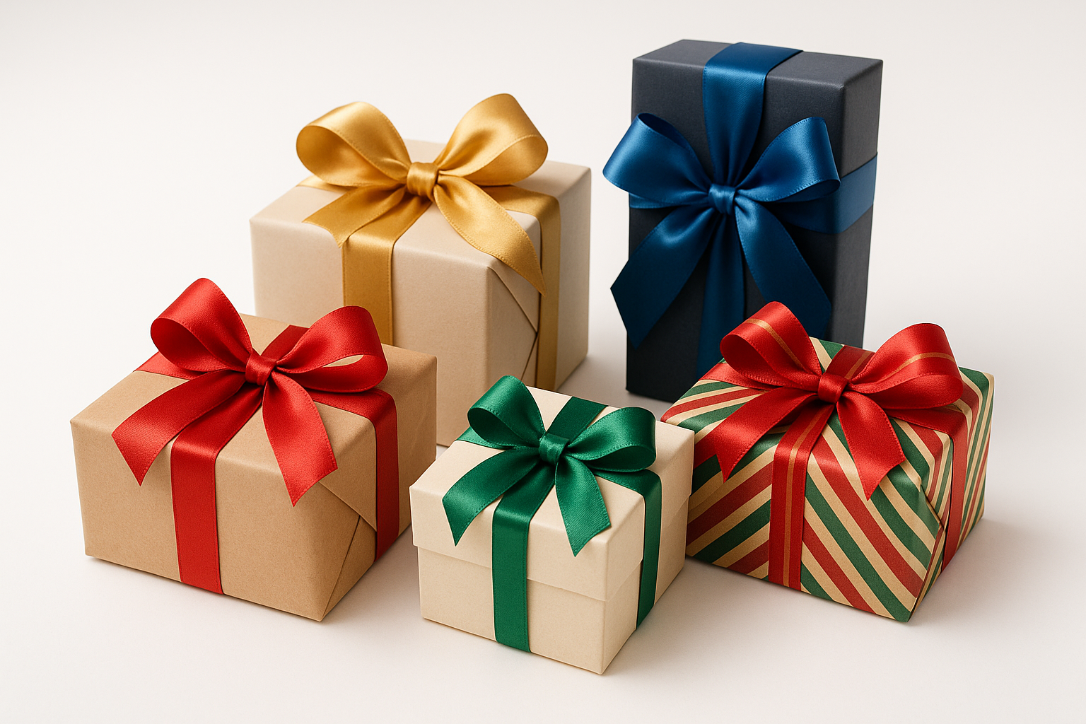produits emballés offerts, cadeaux